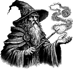 Poster - Wizard Or Sorcerer 