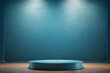 © Ilyas - podium for product showcase Beautiful elegant frame for copy space Minimal abstract cosmetic background presentation luxury interior empty stage with spotlights