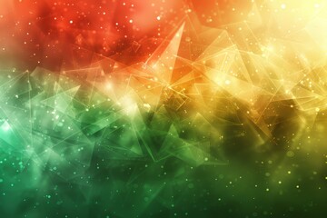 Fototapete - colorful gradient technology triangular abstract background, abstract polygonal pattern, concept of business background with colorful geometric shape