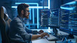 © Suriyo - Businessman use computer to learn API design patterns for scalable applications