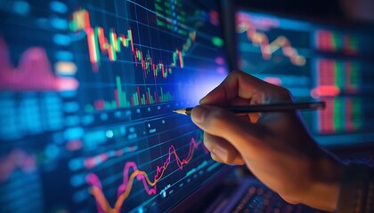 Aufkleber - Stock Market Analysis and Investment Strategy