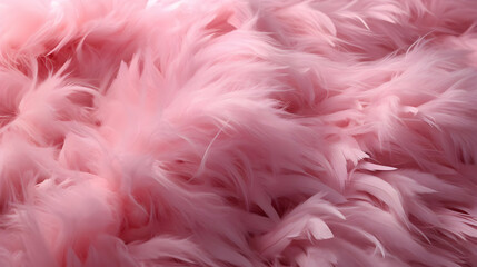 Sticker - Pink Feather Texture Background