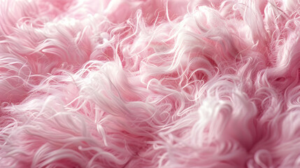 Wall Mural - Pink Furry Texture Background Image