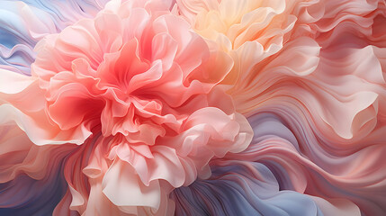 Poster - Abstract Pink Flower Background