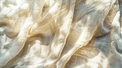 Poster - Sunlit Fabric Texture