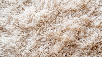 Wall Mural - Close-up of Soft Fluffy Fur Texture