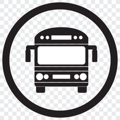 Poster - bus icon set. bus vector icon. eps 10