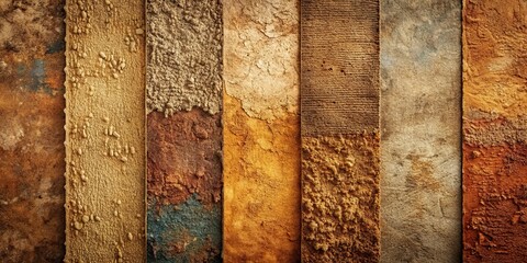 Various rough and smooth textures in a background , texture, background, rough, smooth, surface, abstract, patterns