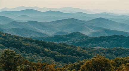 Canvas Print - mountains in the mountains