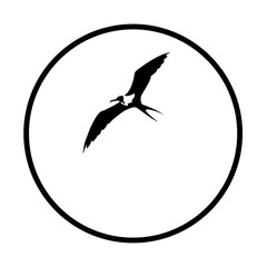 Sticker - Voyager Bird icon illustration design PNG