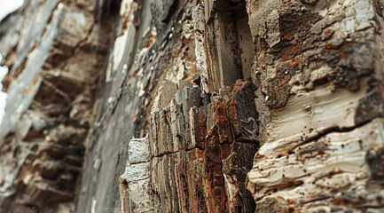 Canvas Print - stone wall texture