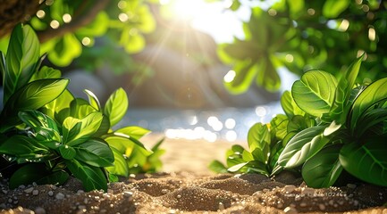 Canvas Print - plants in the garden