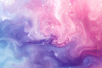 Poster - Abstract Pink & Purple Swirl Background