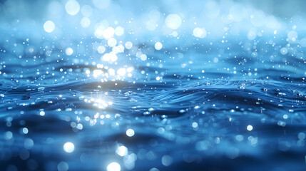 Wall Mural - Sparkling Blue Water Surface