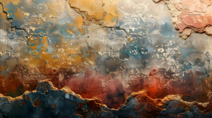 Wall Mural - Distressed Wall Texture