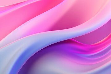 Wall Mural - Abstract waves shape glowing in ultraviolet spectrum. Background for banner, backdrop or texture