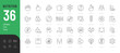 © Vectuz - Nutrition Line Editable Icons set. Vector illustration in modern thin line style of healthy eating related icons: types of healthy and unhealthy foods, vitamins and minerals, and more.