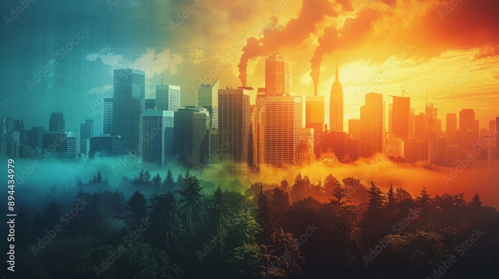 Net zero by 2050. Carbon neutral. Net zero greenhouse gas emissions ...
