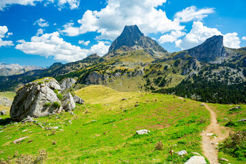 Wall Mural - Pic du Midi d'Ossau, Pyrenees mountains, France	