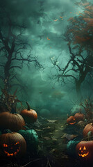 Wall Mural - halloween horror background