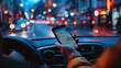 © Attasit - An innovative ride-hailing app interface on a smartphone, revolutionizing urban transport services