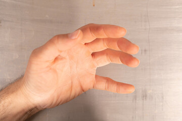 Poster - An open palm facing the camera