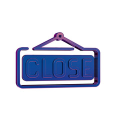 Poster - 3D Neon Retro Icon - Add To Basket Symbol Online Shopping