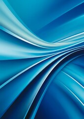 Canvas Print - Abstract Blue Illustration Background