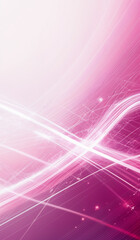 Pink and white abstract technology background