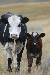 Wall Mural - Explore the use of artificial insemination in cattle breeding. How does this technology improve herd genetics and productivity