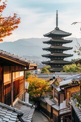 Poster - Imagine a week-long stay in Kyoto, Japan. Explore the cultural experiences, from visiting ancient temples to enjoying traditional tea ceremonies.