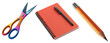 © sri - School Supplies Isolated on Transparent Background