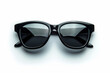 © WaxWing_Ai - Black sun glasses on white background