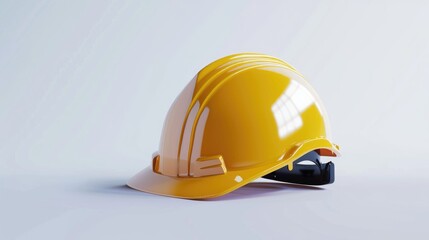 Safety helmet depicted on a white background