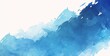 © AI Story - Minimalistic Watercolor Blue Banner on White Background, Ideal for Elegant and Modern Design