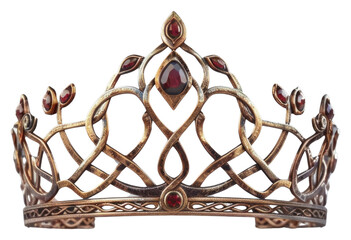 Sticker - Elegant ornate golden crown