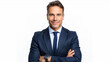 © watz - Confident Businessman with Arms Crossed ..