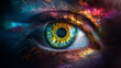 © lotus_studio - Colorful Eye with Dynamic Explosion Effect