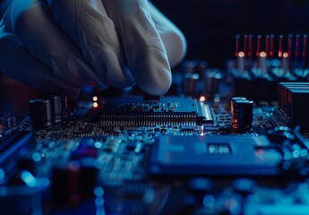 Poster - Installing a CPU Component on a Motherboard
