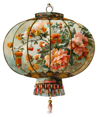 Canvas Print - PNG Chinese lantern chandelier lampshade festival.