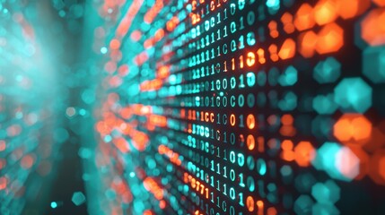 A close-up of a computer screen displaying lines of code and a command line interface, symbolizing cybersecurity and digital defense strategies.