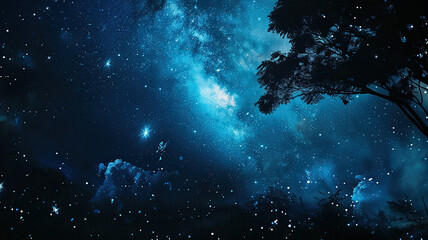 starry night a clear night sky filled with twinkling stars