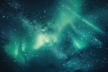 Wall Mural - night sky with stars