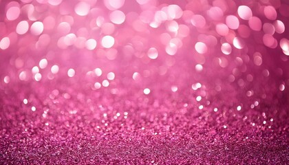 Wall Mural - pink sparkle glitter abstract background