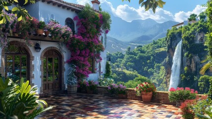 Andalusian terrace 2