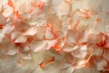 Poster - Close-up shot of a cluster of pink flowers