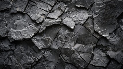 black textured rock face close up. great for designs, backgrounds, and website templates.