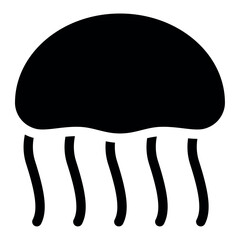 Sticker - jellyfish icon 