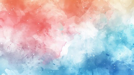 Wall Mural - Beautiful watercolor style background illustration