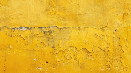 Sticker - Bright textured yellow wall